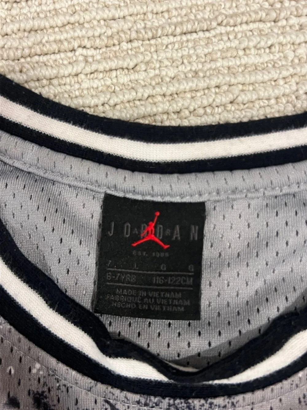 Air Jordan Jersey and Shorts Set - Size 6-7